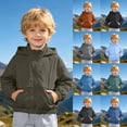 thumbnail image 5 of Boys Girls Waterproof Rain Jacket Lightweight soft Kids Windbreaker Hooded Coat Size 9-10 Years, 5 of 8