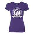 thumbnail image 2 of Wild Bobby, Office Schrute Farms Beets Always Fresh, Pop Culture, Women Slim Fit Junior Tee, Purple Rush, XX-Large, 2 of 4