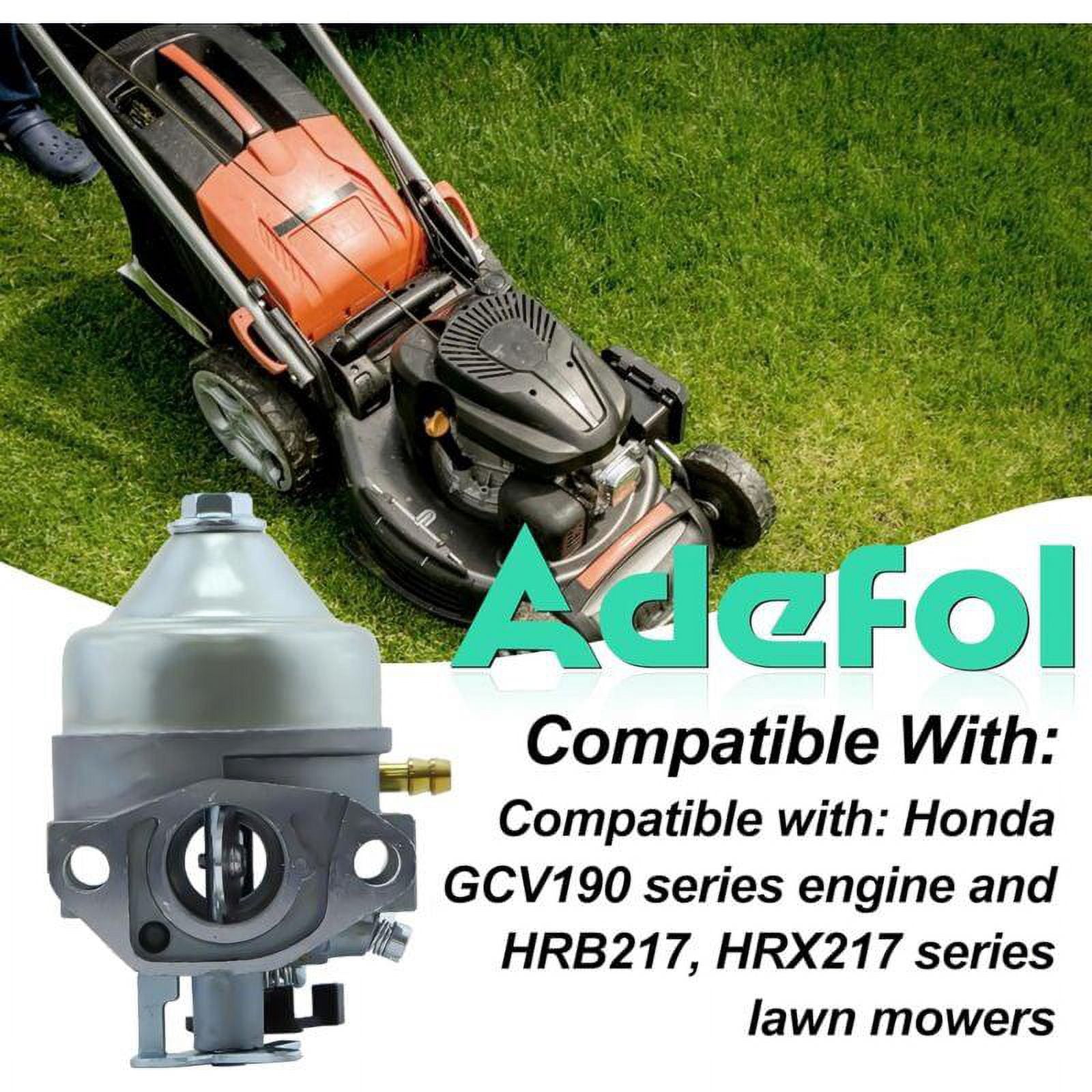 GCV 190 Carburetor with Spark Plug Fuel Line for Honda GCV190 GCv160 Engine Suitable for Lawn Mower 16100 z0y m42 Walmart