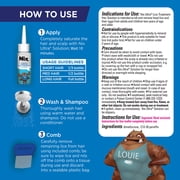 Nix Ultra Lice Removal Kit, 3.4oz Lice Treatment Hair Solution & Comb + 5oz Home Bedbug Spray, 1 Kit
