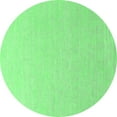 thumbnail image 1 of Ahgly Company Indoor Round Oriental Emerald Green Industrial Area Rugs, 4' Round, 1 of 4
