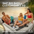 thumbnail image 2 of Ultimate Ears EVERBOOM Wireless Bluetooth Portable Speaker, Big Bass and Immersive 360-Degree Sound, Floatable Waterproof Speaker IP67, up to 20-Hour Battery and 180 ft (55 m) Range - Charcoal Black, 2 of 5