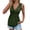 Blackish Green, variant on Women Tank Tops BWASD Slim Fit Deep V Neck Solid Color Sleeveless Camisole Sleeveless Basic Layering Shirts Going Out Top Light Pink S-XXL