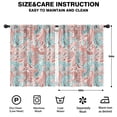 thumbnail image 2 of Blackout Kids Curtains,Paisley Pattern Childrens Insulated Curtains Set Of 2,Bedroom Essentials,Toddler Room Decor 42"x54"(106x137cm), 2 of 4