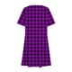 thumbnail image 4 of Vestido de Manga Corta para las Mujeres Casual Impreso Cuello Redondo, Vestido de las Señoras para la Primavera Y el Verano de Uso Diario, 4 of 9