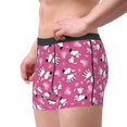 thumbnail image 2 of Honeii Love Dog Men's Underwear Boxer Briefs Pack, ComfortSoft Boxer Brief for Men, Moisture-Wicking Breathable-Medium, 2 of 5