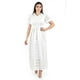 thumbnail image 5 of Vestido largo semi-transparente Roman Fashion /Juvenil, 3832 (Blanco) blanco CH, 5 of 5