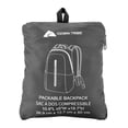 thumbnail image 4 of Ozark Trail 15L Packable Backpack, Black, Adults, 4 of 9