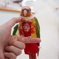 thumbnail image 5 of GYTY Bird Diapers Leash Set Washable Reusable Handmade Flight Suit Waterproof Inner Layer - Protective Parrot Nappy Clothes Parakeets Macaws Budgies Canaries (Black1,Sun Conure), 5 of 7