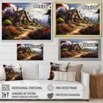 thumbnail image 4 of Designart "England Quaint Villageengland horizon I" England Floater Framed Canvas Print, 4 of 7