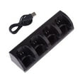 thumbnail image 4 of Adaptador Estación de carga de cargador inteligente de 4 puertos con cable USB para consolas de juegos WII, 4 of 7