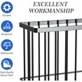 thumbnail image 2 of NiHome Compact Design Over-the-Cabinet Kitchen Lid Storage Door Organizer, 2 Pack, 2 of 8