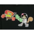 thumbnail image 2 of The SpongeBob SquarePants Fighting with Sandy Mens Long Sleeve Tee-XS, 2 of 3