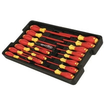 Wiha Insulated Screwdriver Set, NmPcs19 32095