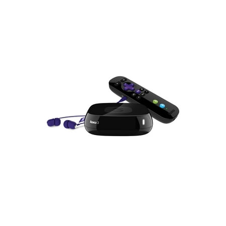 Refurbished Roku 3 4200X-BDL1 Streaming Media Player with HDMI Cable (Remote May Vary)