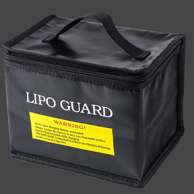 Lipo Battery Bag Safe Explosionproof Bags Lipo Storage Transport Charging Large Capacity Lithium Batteries Guard Container