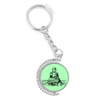 thumbnail image 1 of altar building blessing statue outline rotatable keyholder disc accessories chain clip, 1 of 3