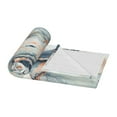 thumbnail image 3 of Marble Pattern Light Gold Lightweight Plush Fuzzy Cozy Soft Blankets 40"X30", 3 of 5