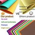 104 Pack Foam Sheets Craft 5.5x8.5 inch Eva Color Foam Paper Set for