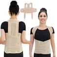 thumbnail image 1 of Faja Ortopédica Unisex para Espalda Alta y Baja | Corrector de Postura con Soporte Lumbar y Dorsal | Varillas Metálicas Reforzadas | Alivio Diario y Estilo Discreto, 1 of 8