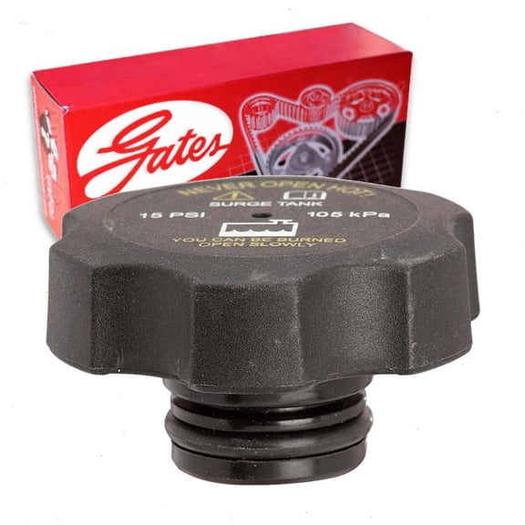 Gates Engine Coolant Reservoir Cap compatible with GMC Yukon XL 5.3L 6.2L V8 2015-2020