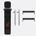 thumbnail image 4 of AIR-Compatible with Ticwatch Pro 5 Enduro Bands, 24mm Rugged Nylon Sports Strap with Woven Loop Design Compatible with Ticwatch Pro 5 Enduro/Pro 5 Smartwatch, 4 of 4