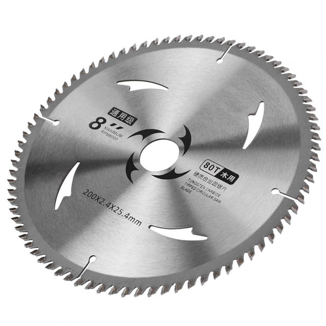 Hoja de Sierra Circular Jadeshay Carburo 8 Pulgadas Uso General para Madera