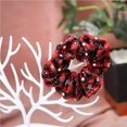 thumbnail image 2 of Vogacara Retro Christmas Hair Rope Plaid Tie Hair Streamer Colorful Festival Tocado Elegante Christmas Scrunchies Elástico Accesorios para el cabello Cuidado del cabello Vogacara CE001746-00, 2 of 6