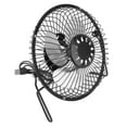 thumbnail image 3 of Ventilador Con Energía Solar, Material De Polisilicio Salida USB Mini Ventilador Solar 20 Cm/7,9 Pulgadas De Diámetro Para Viajes Al Aire Libre Para Pescar Para Picnic, 3 of 7