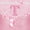 Monogrammed T, variant on meiyoeat Pink Glitter Butterfly Monogrammed A Twin Bedding for Girls, Sparkle Floral Initial Letter Duvet Cover Set, Pink Reversible 2-Piece, 1 Duvet Cover and 1 Pillowcase