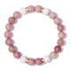 thumbnail image 1 of Pulseras de cuentas de ansiedad para mujer, joyería, pulsera de cristal de piedra curativa, alivio del estrés, cuentas de yoga, pulseras de chakras, regalos para mujeres, rosa, 1 of 5