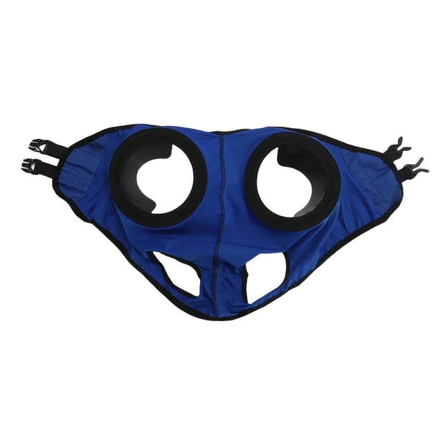 Horse Eye Blinder, PU Leather Sand Proof Cover for Equestrian Harness Supplies, Comfortable & Unobstructed Vision for Racing