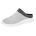 thumbnail image 4 of Rokment Athletic Walking Running Mules Backless Shoes for Women Lightweight Comfortable Orthopedic Memory Foam Clogs Handsfree Sandals Non Slip Nursing Work Half Slippers Sneakers D Size 7, 4 of 5