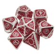 thumbnail image 4 of Dados de Metal poliédricos de 7 piezas Sunnimix para D&D Pathfinder RPG Game, 4 of 8