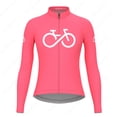thumbnail image 5 of Maillot de ciclismo de manga larga de otoño, transpirable, de secado rápido, para mujer, para deportes al aire libre, ropa de ciclismo de montaña y carretera, 5 of 5