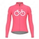 thumbnail image 5 of Maillot de ciclismo de manga larga de otoño, transpirable, de secado rápido, para mujer, para deportes al aire libre, ropa de ciclismo de montaña y carretera, 5 of 5