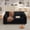 Black, variant on Asofer 75" Comfy Upholstered Sofa, 2 Seater Couch for Living Room, Big Loveseat with Extra Deep Seats, 2 Pillows, Dark Gray