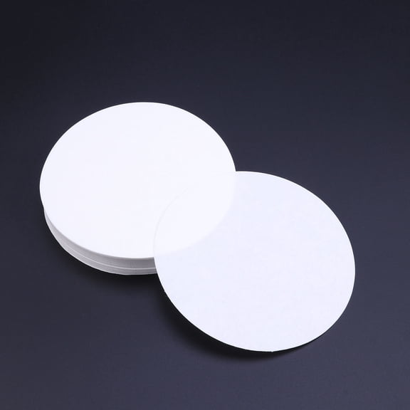 SOPOTUTU Chemistry Laboratory Disc Filter Paper, 100 Pieces for General Science Filtration and Lab Use