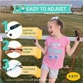 thumbnail image 4 of Paquete de 2 cuerdas para saltar para niños: fácilmente ajustable con asas antideslizantes, 4 of 5