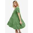 thumbnail image 2 of ellos Women's Plus Size Tiered Knit Tee Dress, 2 of 2