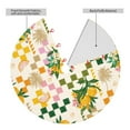 thumbnail image 4 of Kll 30" Christmas Tree Skirt Fruit Xmas Tree Skirts Mat For New Year Xmas Holiday Party Indoor Outdoor Home Decoration, 4 of 9