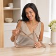 thumbnail image 6 of Stadium Approved Clear Crossbody Bag for Women, Waterproof PVC Transparent Shoulder Purse Lightweight Tote for Concert Sports Travel Beach, 6 of 6