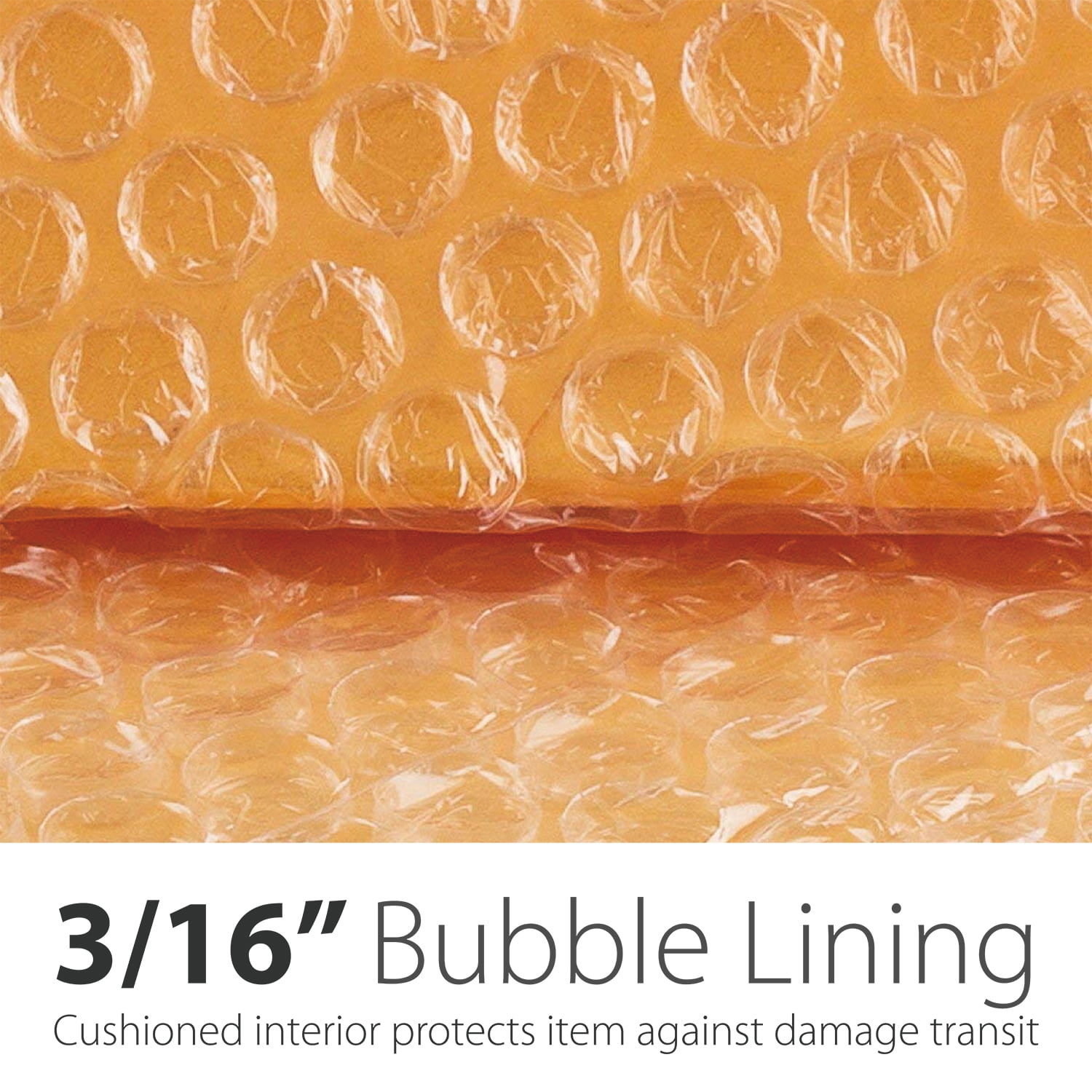 Fosmon 10 PCS 12x16 12x15 Large Kraft Bubble Padded Envelope Mailer Shipping Self Seal