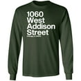 thumbnail image 1 of 1060 W. Addison Street Long Sleeve T-Shirt by ThirtyFive55, 1 of 2