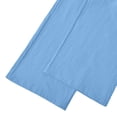 thumbnail image 5 of Ixbnca Men's Summer Casual Pants Elastic Waist Beach Pants with Pockets Drawstring Loose Lightweight Pants, 5 of 7