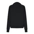thumbnail image 5 of EDFBUYKRS Female Long Sleeve Sweatshirt Sweatshirts for Women Square Neck Long Sleeve Shirts Casual Tunic Tops Size M, 5 of 5