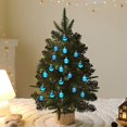 thumbnail image 5 of Nmdmisc 24 Pcs Mini Shatterproof Christmas Balls Tree Ornaments,Glittering Christmas Tree Hanging Pendants,Colorful Ball Decoration Pendant for Christmas Tree Decor (Sky Blue,1.18"/3cm), 5 of 6