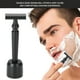 thumbnail image 5 of Maquinilla De Afeitar para Barba De Seguridad, rastrillos para Afeitar Hombre FáCil De Limpiar Dise?O Cuchillas Desmontables Juego Herramientas Afeitado Bigote Hoja Doble Filo Manual Ecomeon no, 5 of 6