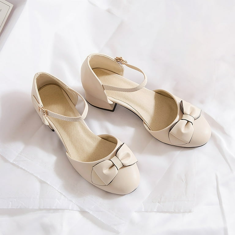 Akiihool Dress Shoes for Girls Girls Dress Shoes Closed Toe High