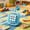 Blue-BU, variant on Mini Electronic Game Console Keychain 9 in 1 Handheld Puzzle Toy with Adjustable Volume